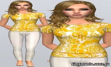 Женская одежда для Sims 2