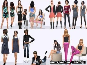 Одежда Sims 2