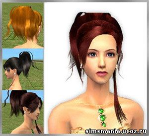 Женские прически для Sims 2