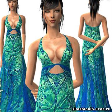 Женская формальная одежда для Sims 2 скачать